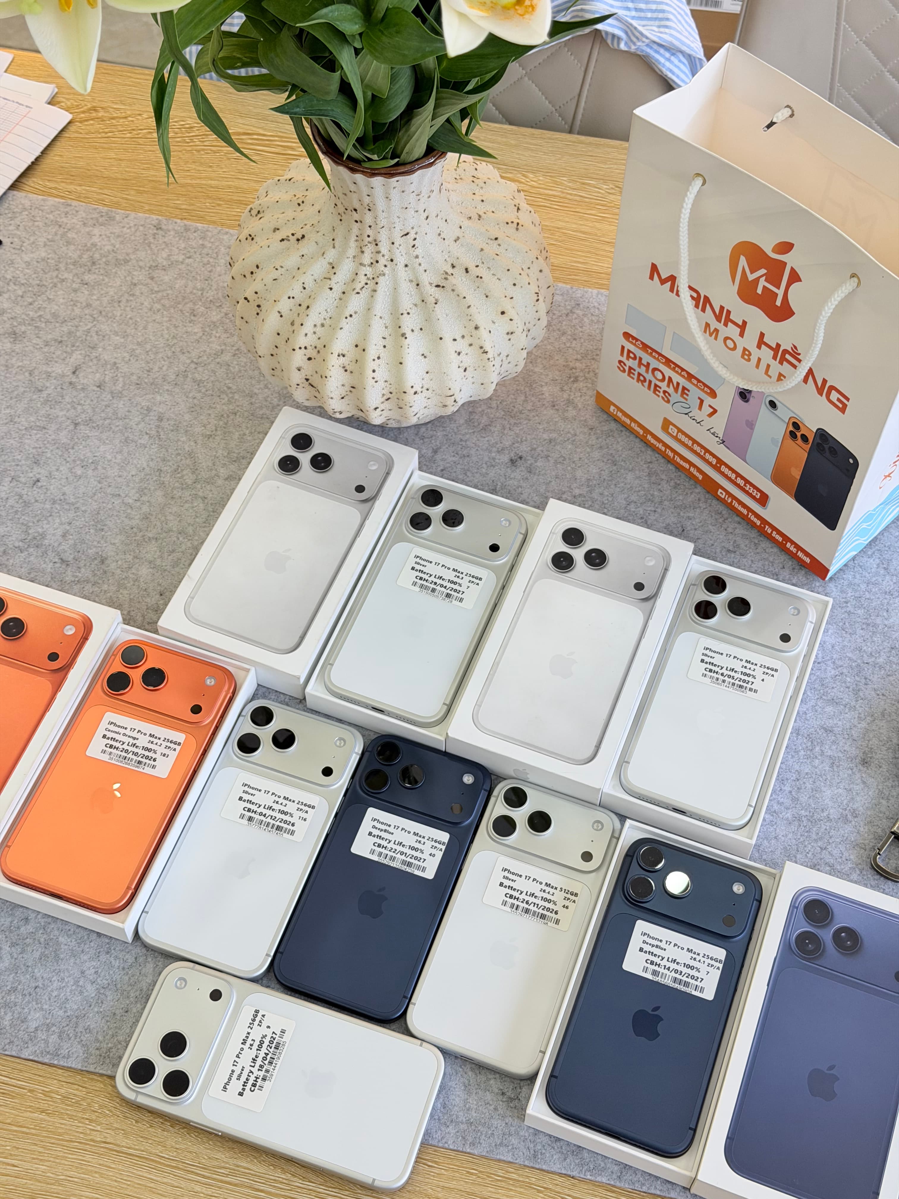 Iphone 17 pro max 256gb siêu lướt